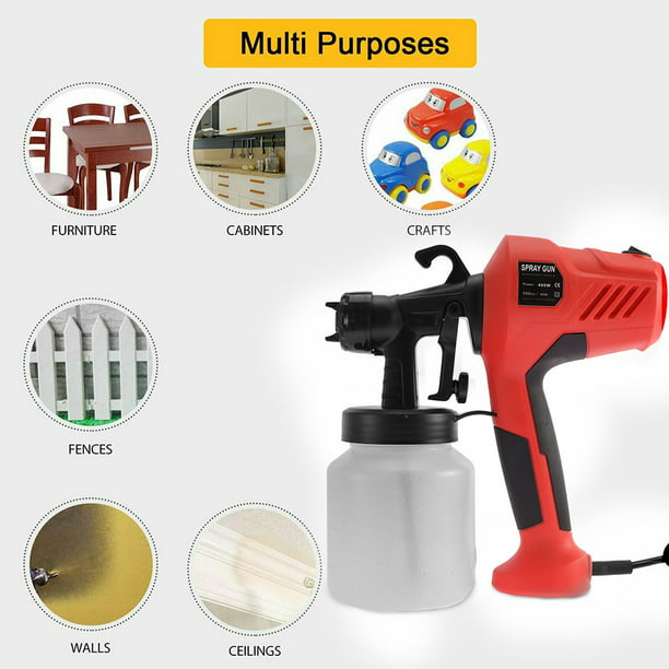 Spray Gun For Painting Fences Electric Paint Sprayer Walls 400W Decking